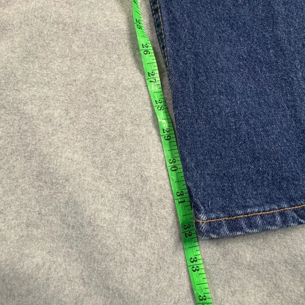 Vintage Levis 540 Relaxed Fit Jeans Mens 48x32 Made in USA Orange Tab Dark Wash